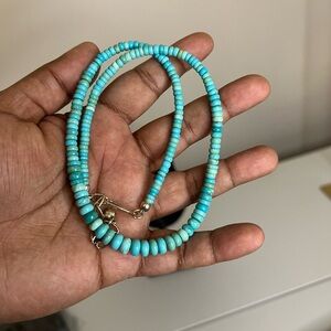 Chilean Turquoise Graduated Jay King Necklace